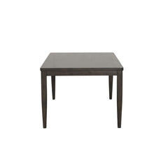 Modern Dining Table Dark Walnut Rubber wood 1pc Table Dining Room Furniture