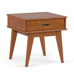 Galaxy - Mid Century End Table - Teak Brown