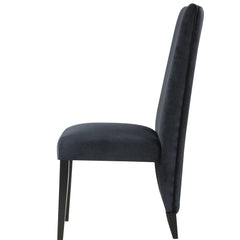 THESEUS BLACK DINING CHAIR SET OF 2