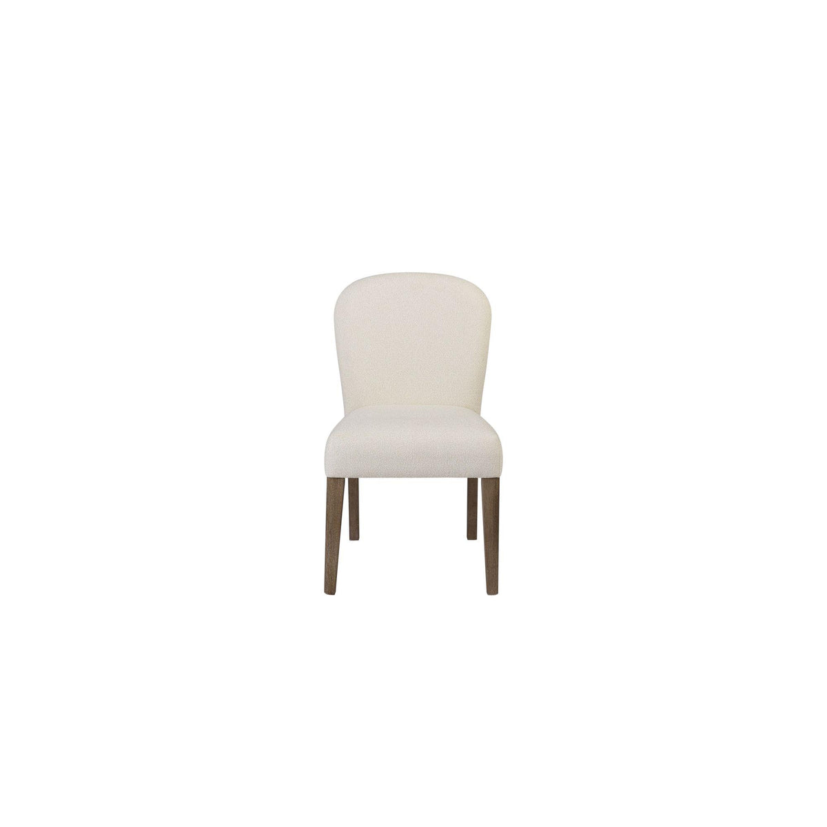 Aura Upholstered Chair - Cocoa/White Sand (Set of 2)