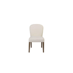 Aura Upholstered Chair - Cocoa/White Sand (Set of 2)