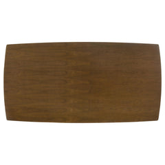 Helen Dark Walnut Mid-century Rectangle Dining Table