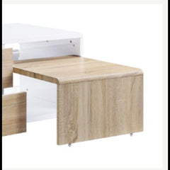 Eden White High Gloss Finish Coffee Table