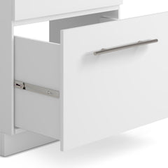 Diary - 28" Laundry Cabinet with Faucet and Stainless Steel Sink - White