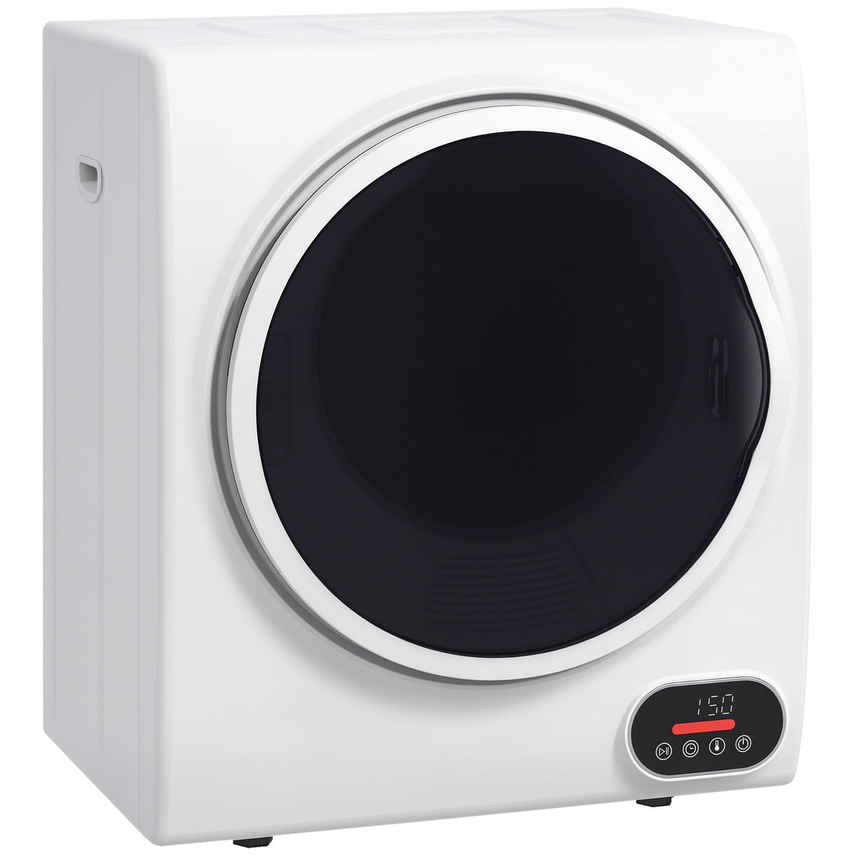 1.5 cu.ft Portable Compact Clothes Laundry Dryer with Intelligent Drying for Apartments Dorms RVs, 850W, White