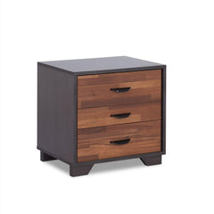 Sonata Walnut & Espresso Finish Accent Table