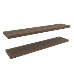 Hercules 47" Wide Floating Shelves Set Of 2, Shelves For Wall Decor For Bedroom, Bathroom Storage Shelves, Book Shelves For Living Room