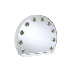 Melody White Finish Accent Mirror