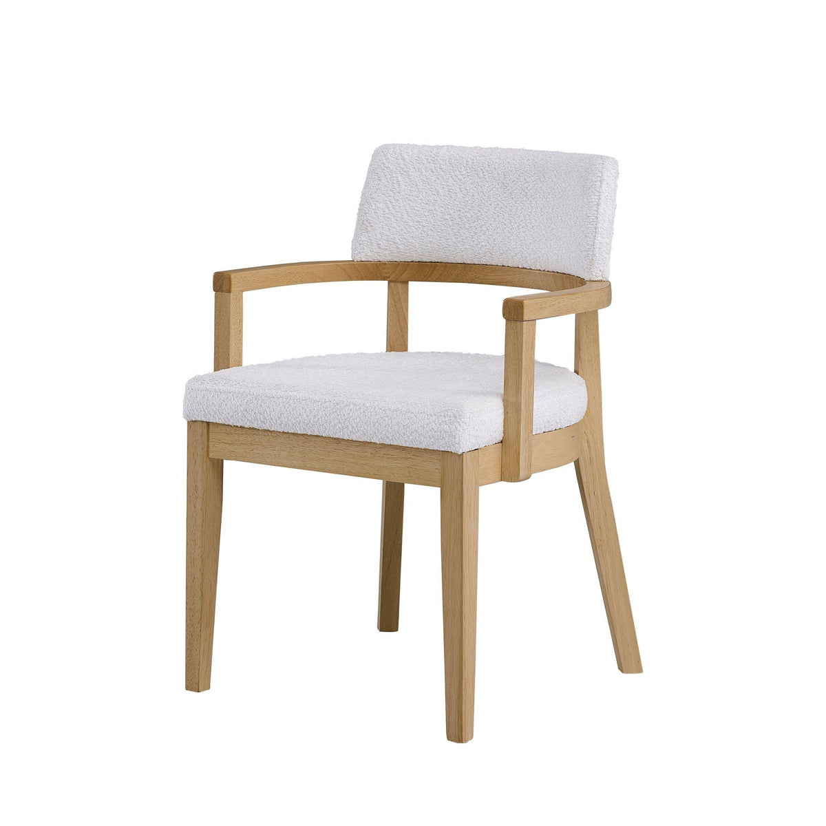 Dionysus Gorge Gabric & Oak Finish Side Chair (Set of 2)