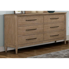 Eternity 6 Drawer Dresser Sand Finish