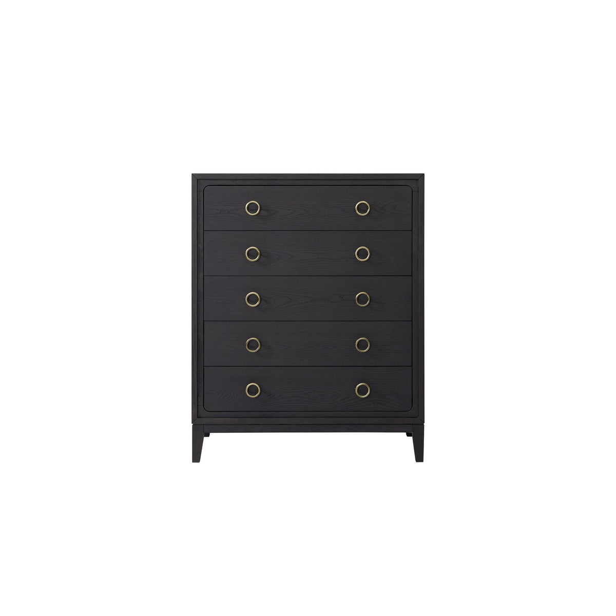 5 Drawer Chest in Peppercorn Finish