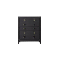 5 Drawer Chest in Peppercorn Finish