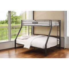 Camelot Sandy Black Finish Twin XL/Queen Bunk Bed