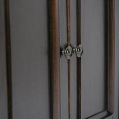 Atlas - Low Storage Cabinet - Hickory Brown