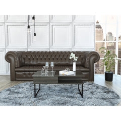 Lyra Lift Top Coffee Table, One Shelf -Espresso / Onyx
