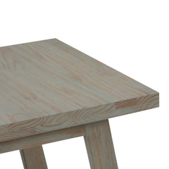 Crest - End Table - Distressed Grey
