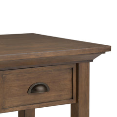 Diary - End Table - Rustic Natural Aged Brown