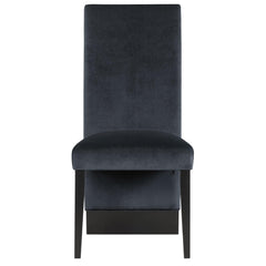 THESEUS BLACK DINING CHAIR SET OF 2