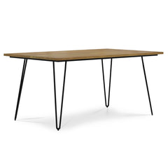 Nova Dining Table in Light Brown