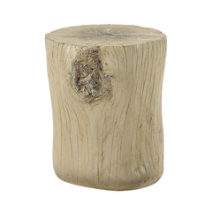 Nebula Natural Brown Finish Fiber Concrete Accent Table