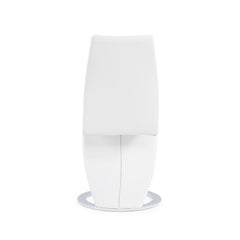 EPIMETHEUS HORSESHOE WHITE DINING CHAIRS (KIT OF 2)