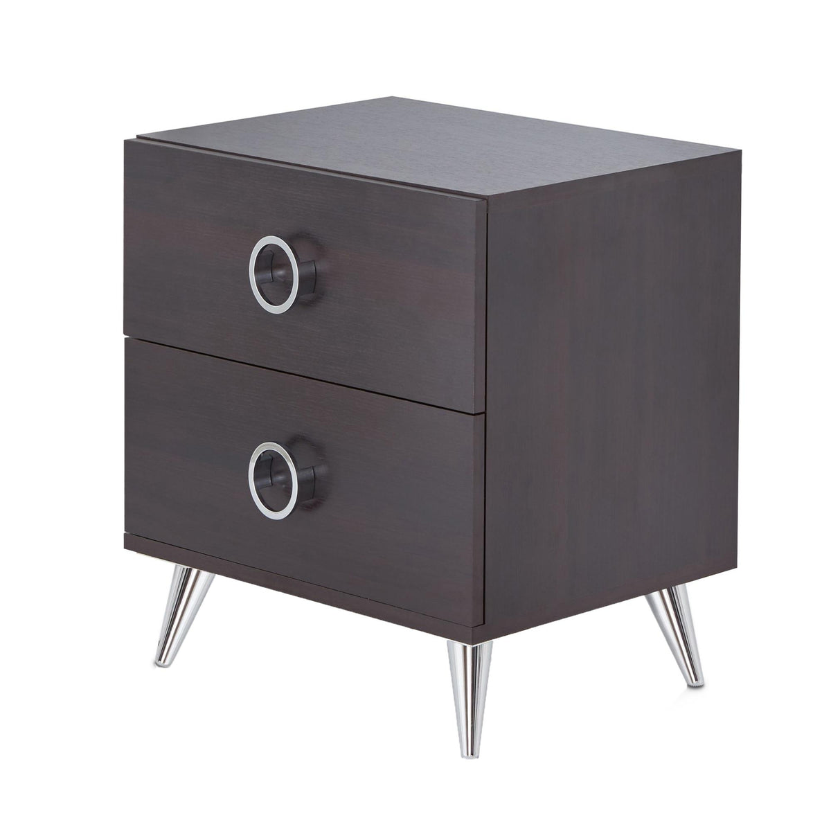 Mirage 2-Drawer Rectangular Accent Table