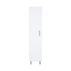 Storage Cabinet Molekeede, Laundry, White Finish
