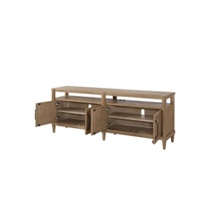 72" Entertainment Console in Sand Finish