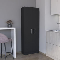 Pantry Cabinet Clinton, Kitchen, Black