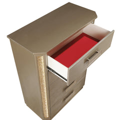 Paradise Chest Made with Wood in Gold