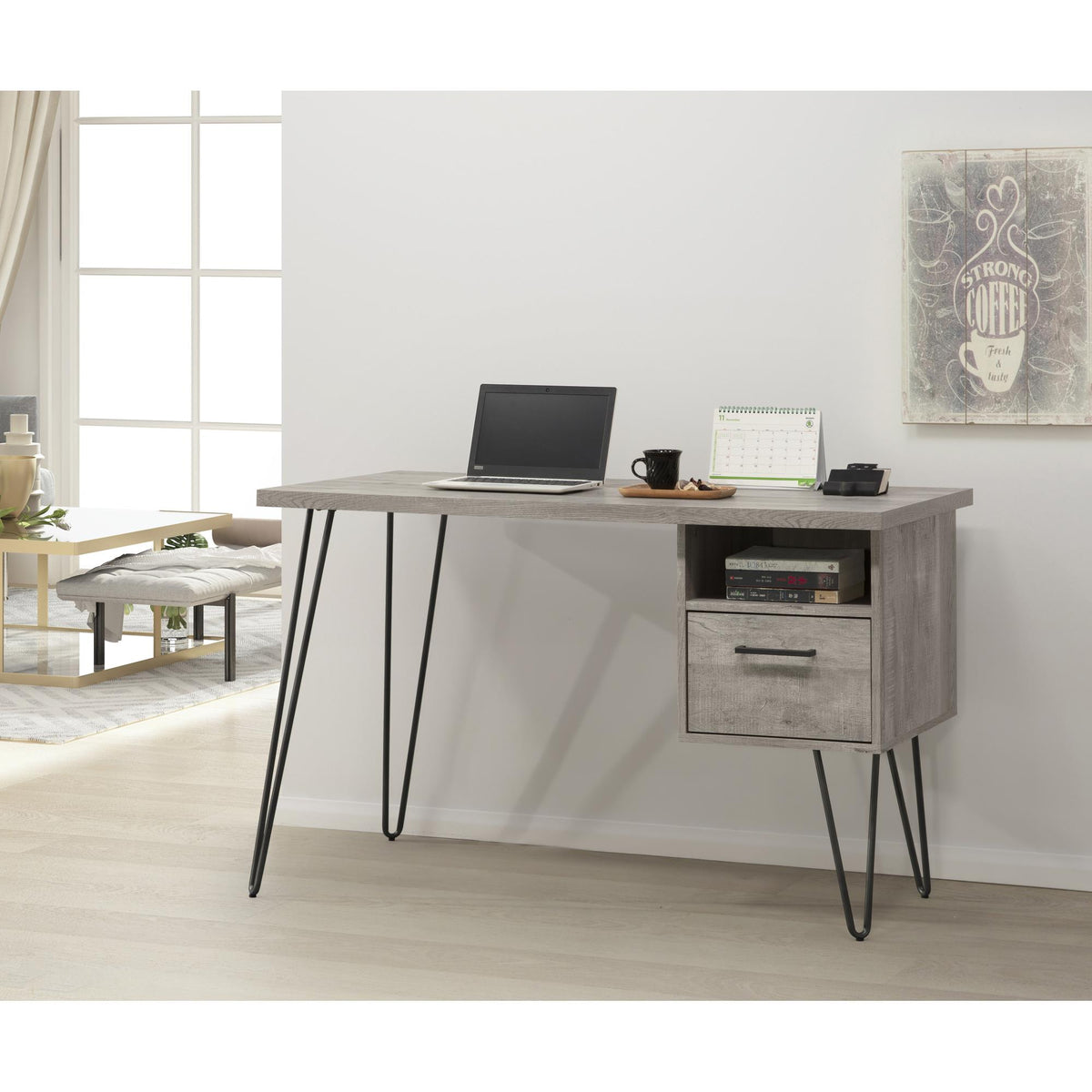 Iphigenia Oak Desk