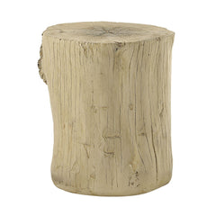 Nebula Natural Brown Finish Fiber Concrete Accent Table