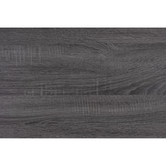 OLYMPUS GREY AND BLACK QUEEN BED