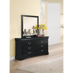 Nirvana Philippe III Black Finish Dresser