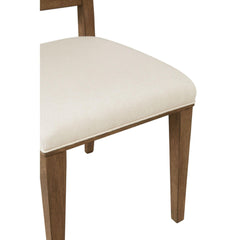 Wood Arch Back Chair - Cocoa/ White Sand (Set of 2)