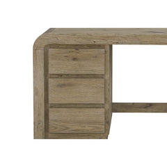 English Knotty Oak Junior Executive Desk