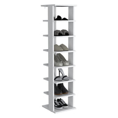 Saturn Rack, White, 7 Shelves