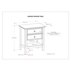 Atlas Bedside Table