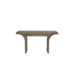 English Knotty Oak Waterfall Accent Desk