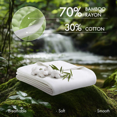 1-Piece Full/Queen Rayon Blanket, White