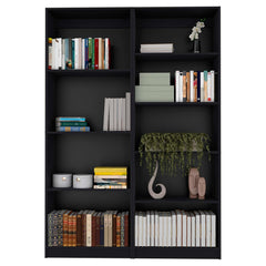 Wenge 2 Piece Living Room Set with 2 Bookcases