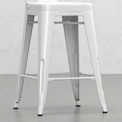 Vertex 24 inch Metal Counter Height Stool (Set of 2)
