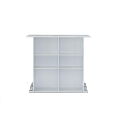 Athena White High Gloss Finish Bar Table