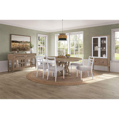 Sanctuary Side Dining Chair is Ocean Colored Finish Set of 2