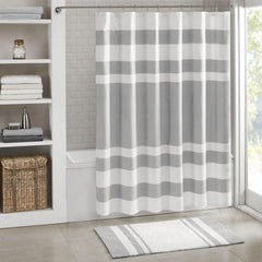 Polyxena Curtain with 3M Treatment Grey 54x78"