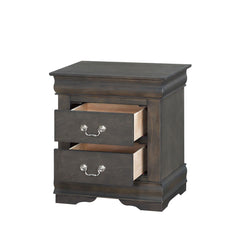 Nirvana Philippe Dark Gray Nightstand