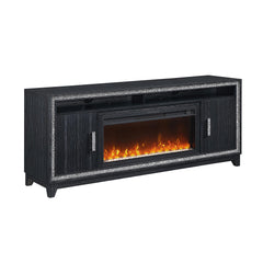 Priam Dark Grey 72 Inch Fireplace