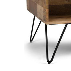 Nova 48 inch Wide Solid Mango Wood Lift Top Coffee Table in Natural