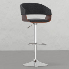 Odysseus Adjustable Swivel Bar Stool