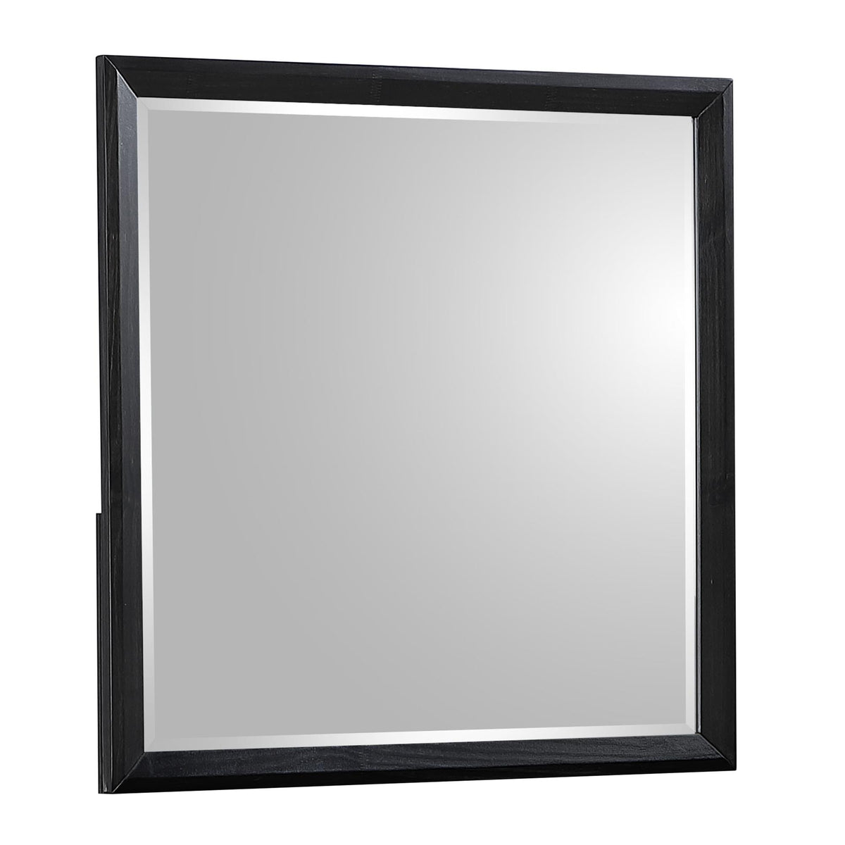 Neptune Traditional Style Mirror Made with Wood in Walnut(THIS ITEM INCLUDES MIRROR ONLY)